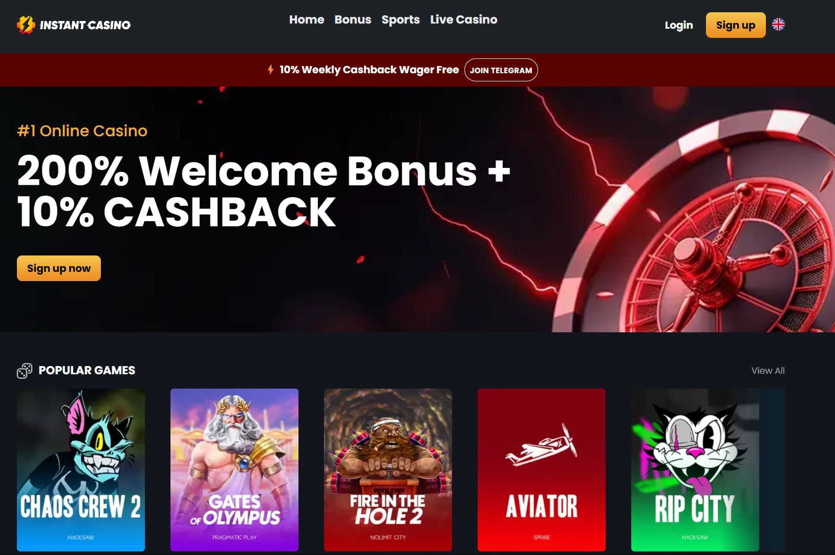instant casino jouer gratuitement
